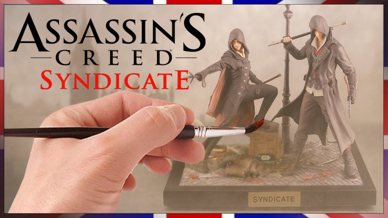 Assassin's Creed Syndicate Diorama Evie and Jacob Frye Ubisoft Collectibles