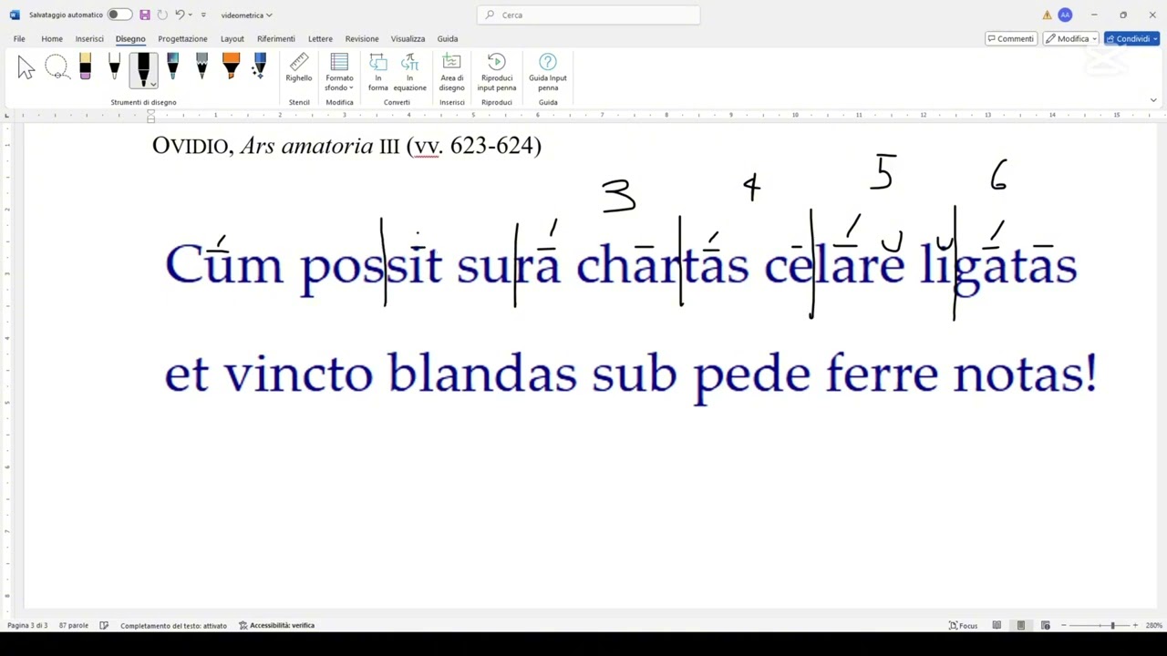 Lezione 2 - Distico Elegiaco