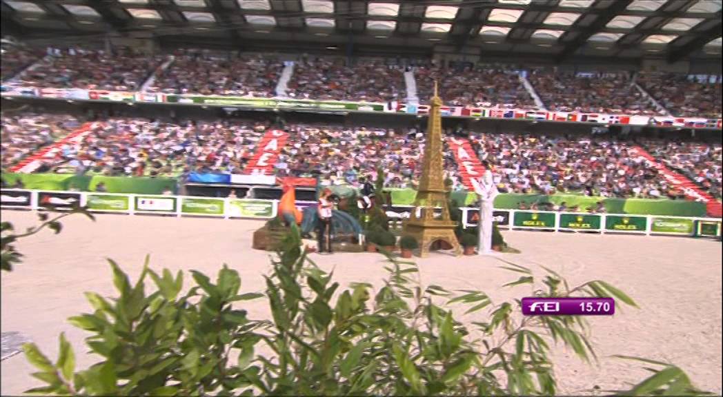 JEM 2014 : Le quatri&egrave;me et dernier passage de Patrice Delaveau lors de la finale &agrave; 4