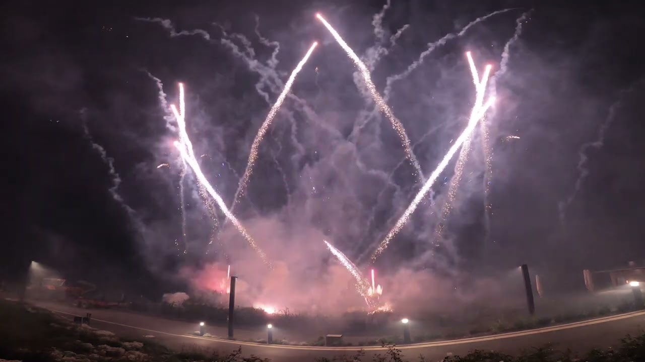 Musikfeuerwerk zur Eröffnung des Gesundheitsresort Schwarzwald @luisenhoehe