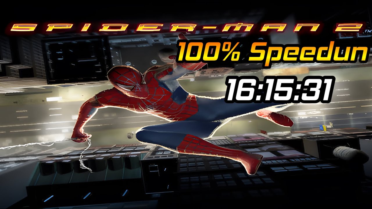 Spider-Man 2 - 100% Speedrun (16:15:31) World Record (Part 2)