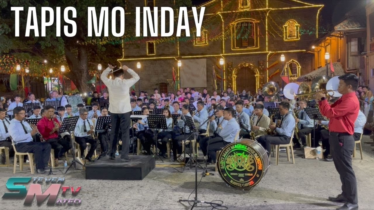 Tapis Mo Inday - Saint Mary Magdalene Band Serenata - Las Piñas Fiesta 2023 | Steven Mateo TV