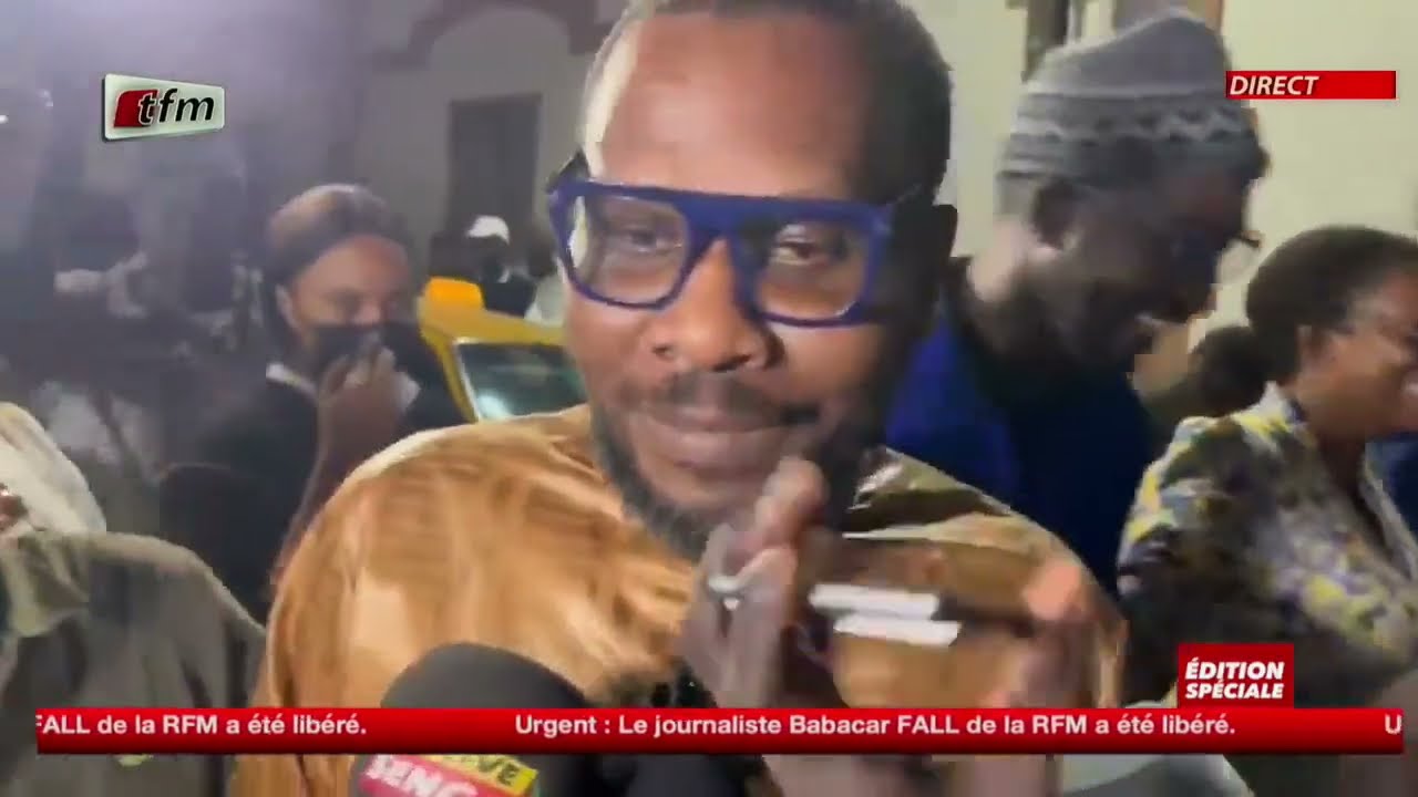 🚨 🚨 TFM LIVE : Edition Sp&eacute;ciale - Babacar FALL recouvre la libert&eacute;