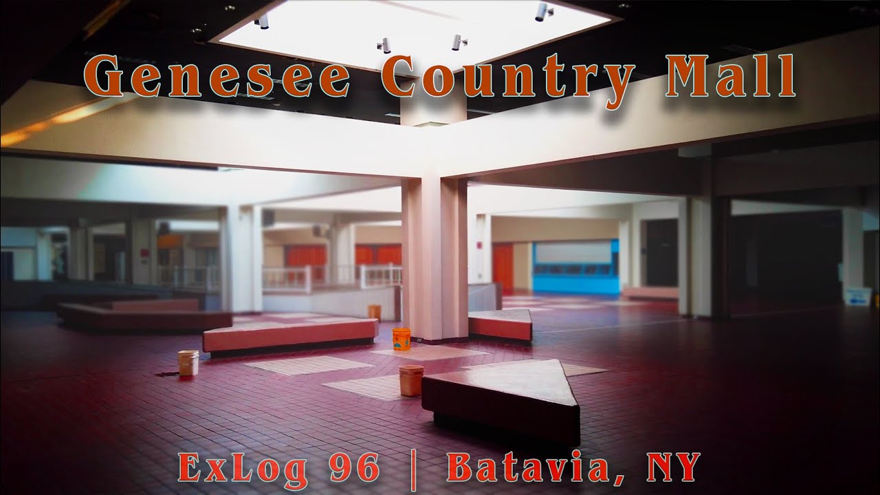 Genesee Country Mall - Batavia, NY | dead mall with black mold and 70's aesthetics | ExLog 96