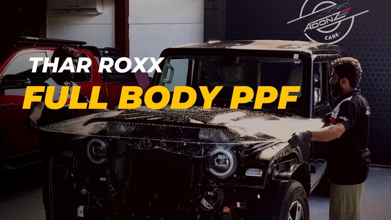 Thar Roxx Now Protected With Full Body PPF @adonzautomotive #automobile #ppf #carcare