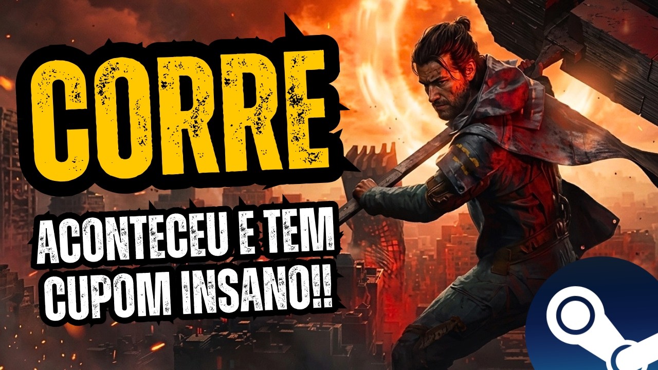 VOA! V&Aacute;RIOS jogos para RESGATE GR&Aacute;TIS, PROMO&Ccedil;&Atilde;O CAPCOM, JOGOS BARATOS Steam e cupom CONTROL RESONANT