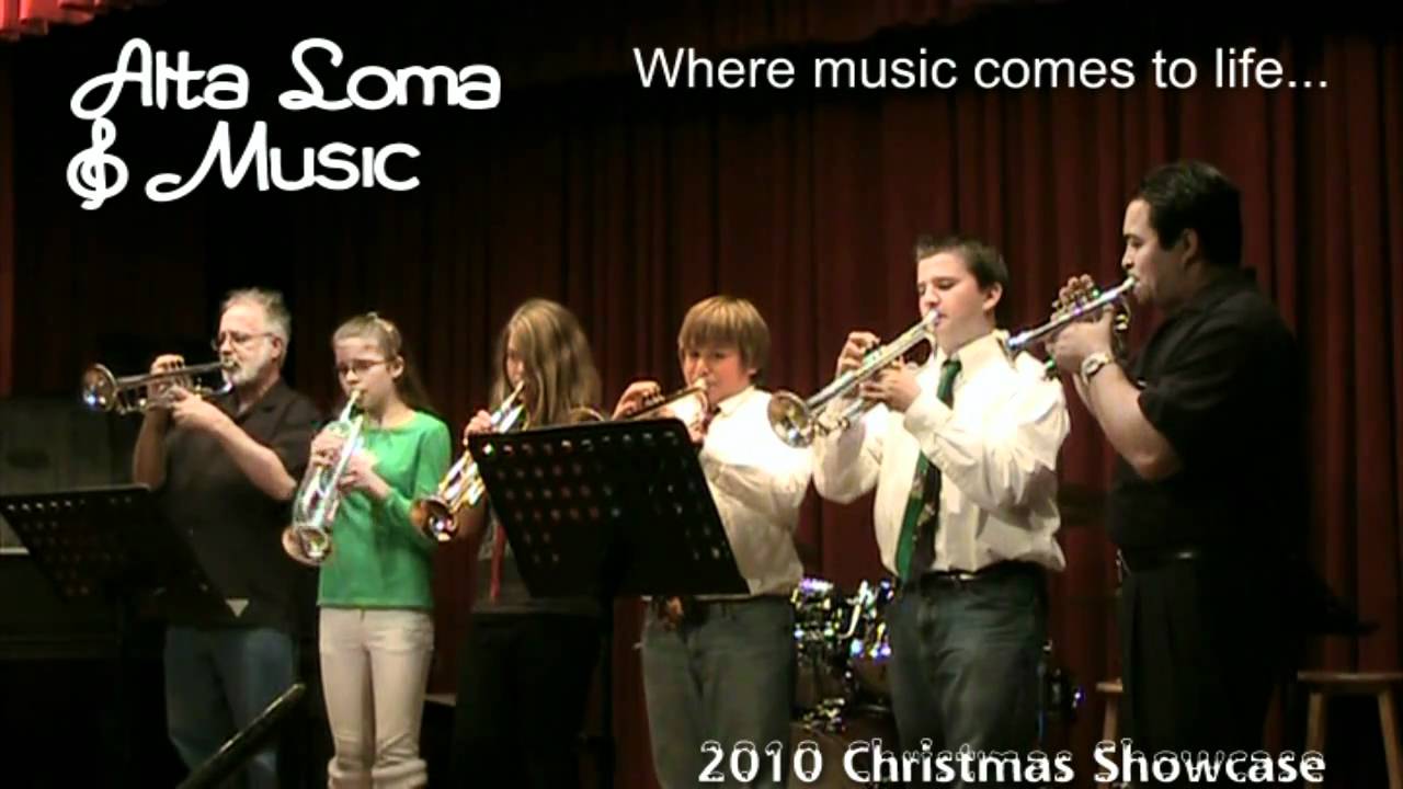 Trumpet Lessons Rancho Cucamonga CA - Alta Loma Music Lessons Holiday Showcase