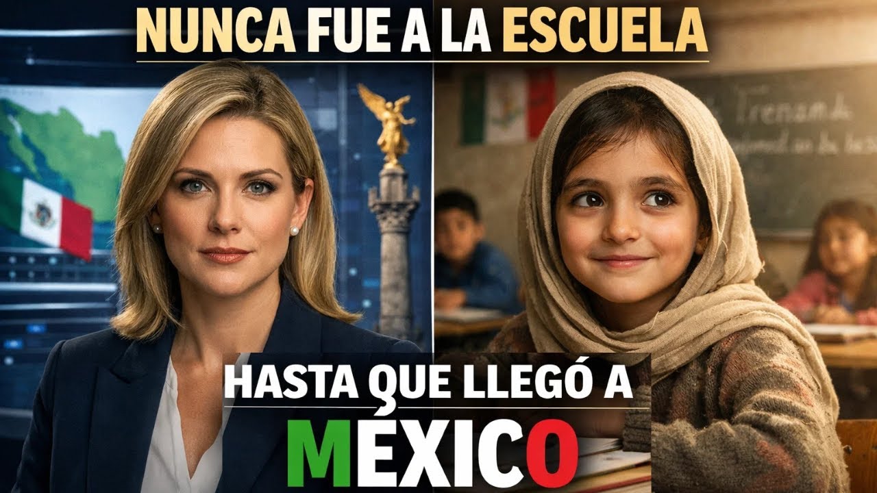 La niña afgana nunca había ido a la escuela… hasta llegar a México