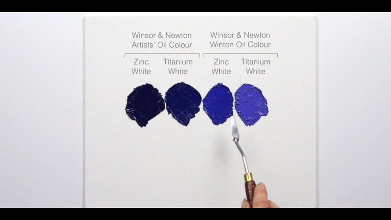 Winsor & Newton Masterclass Video - Artists' Oil vs Winton Oil Colour