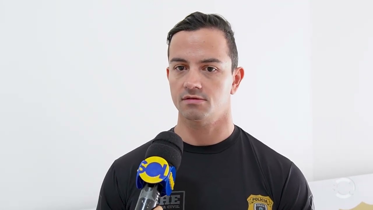 Delegado Diego Passos, da DHE, fala sobre crime com morte de jovem de 21 anos  e uma idosa ferida