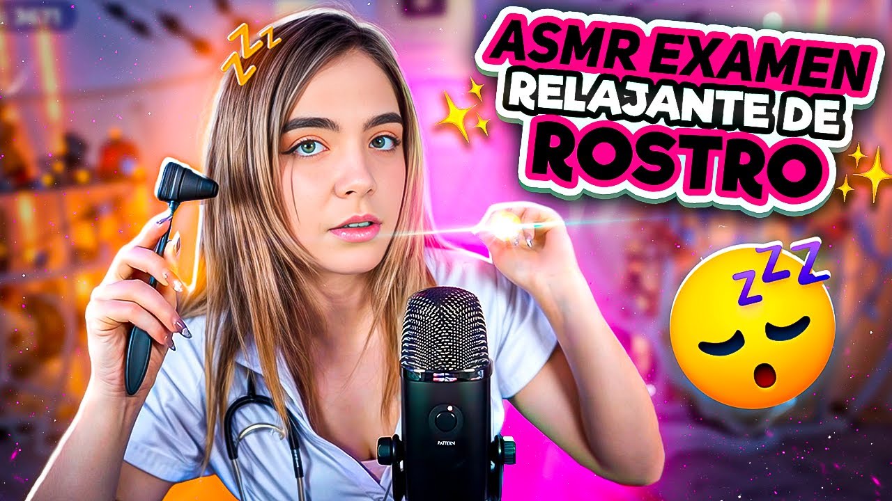 ASMR EXAMEN RELAJANTE DE ROSTRO 🔬✨😌 Roleplay para desconectarte | Staryuuki