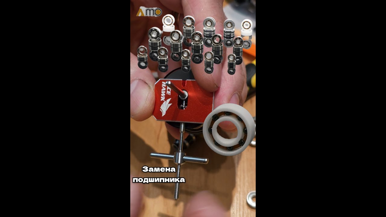 Shimano metanium 2020 замена шпульных подшипников на гибридные.