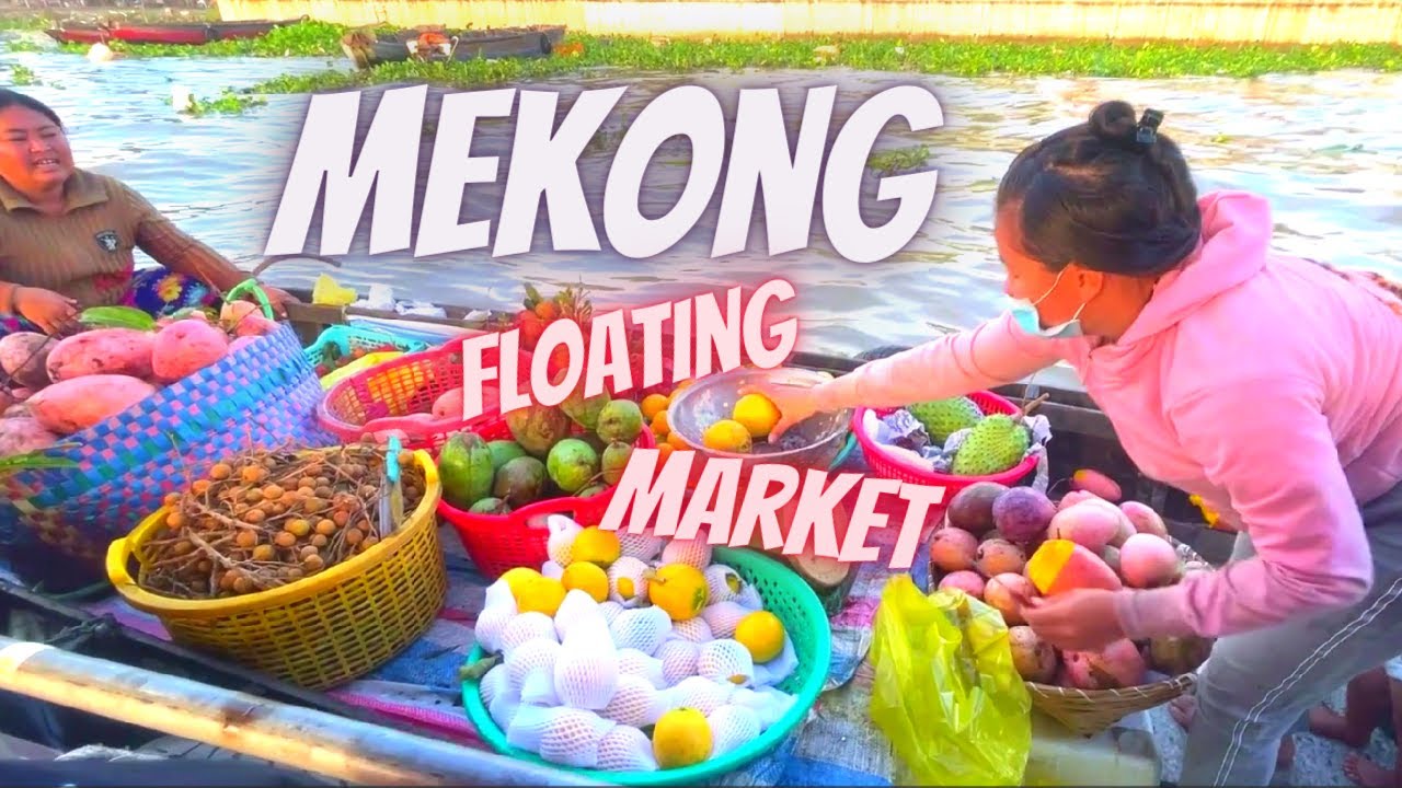 Mekong Delta Floating market tour vietnam Ho Chi Minh