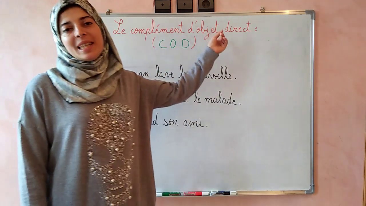 Le complément d'objet direct COD