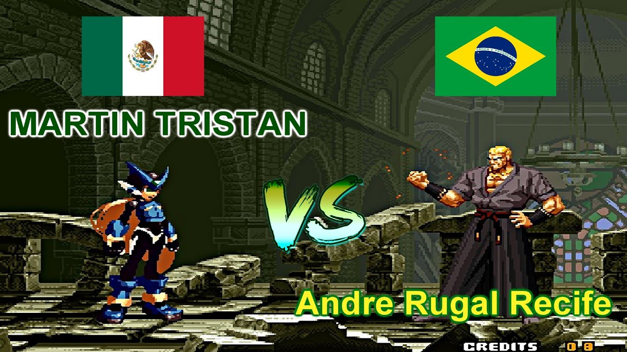 SNK vs. Capcom - SVC Chaos Super Plus - MARTIN TRISTAN vs Andre Rugal Recife FT5