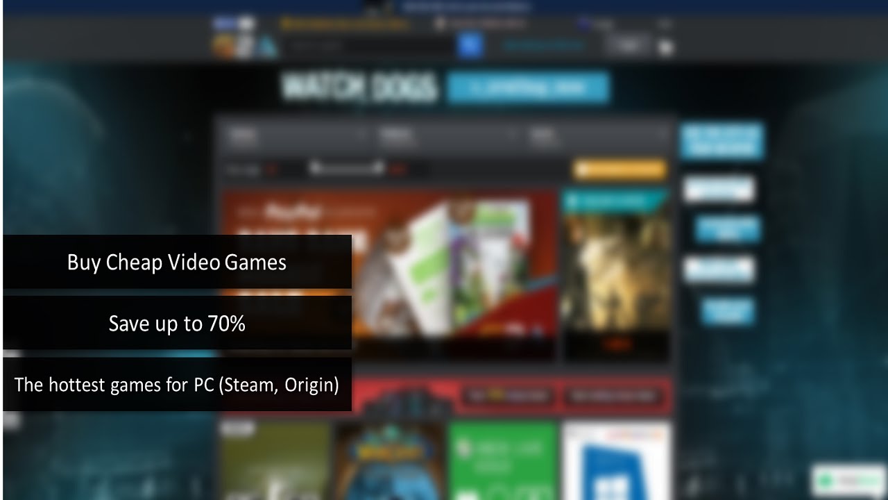 Where to buy Cheap Games for Steam or Origin (CS: GO, The Sims 4, Battlefiled Hardline and more)