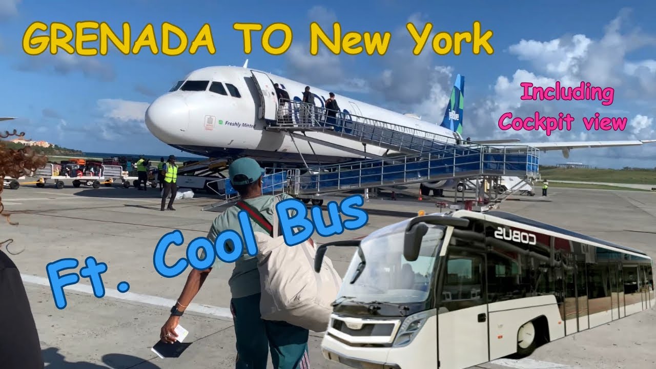 Trip Report: JetBlue A321 From Grenada to New York JFK (Ft. Cobus 2700S)