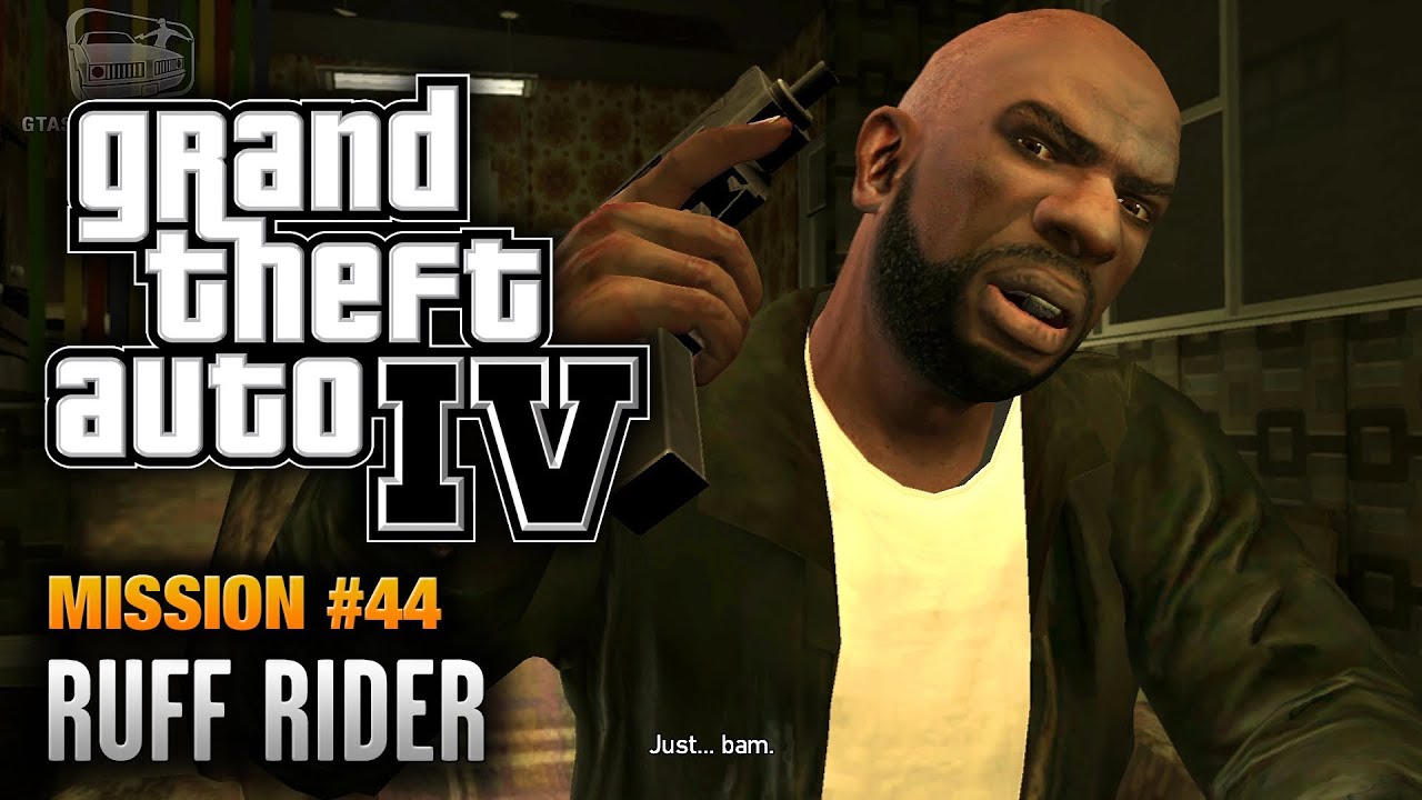 GTA 4 - Mission #44 - Ruff Rider (1080p)