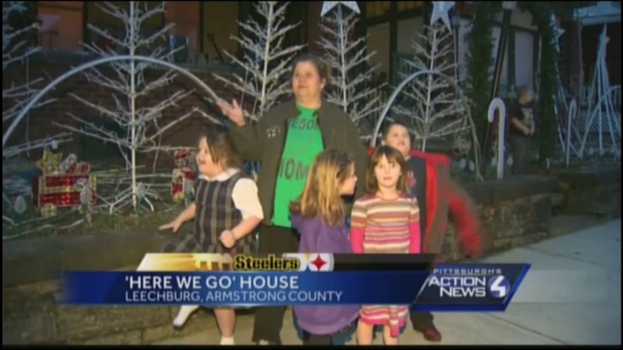 Leechburg Lights on Channel 4 News