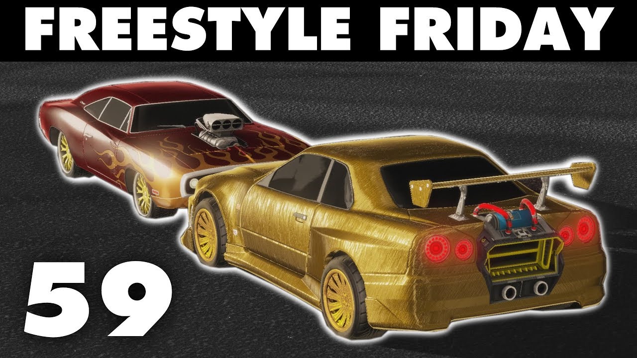 Freestyle Friday 59 | Nissan Skyline & Dodge Charger (Rocket League)