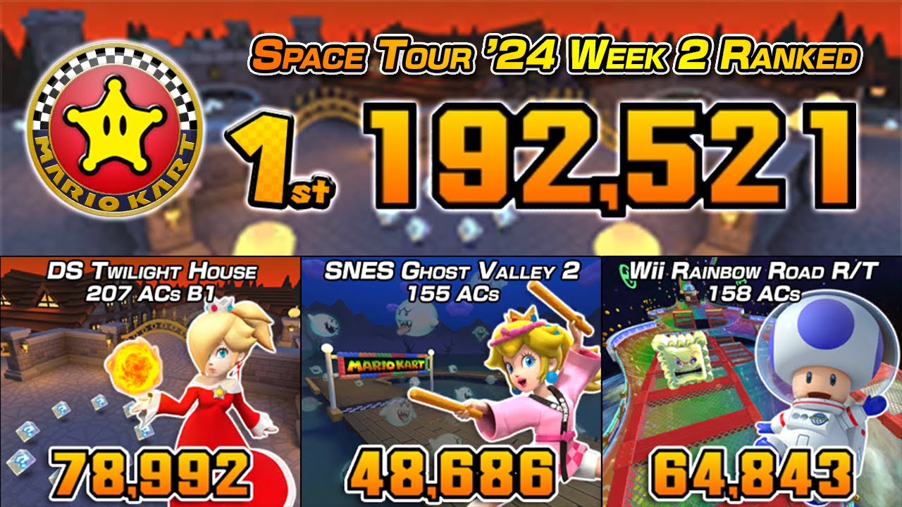 Burned out... | Space Tour '24 Week 2 Ranked Cup | Mario Kart Tour