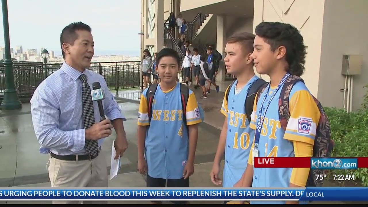 Honolulu LLWS champions honored at Kamehameha Schools Kapalama