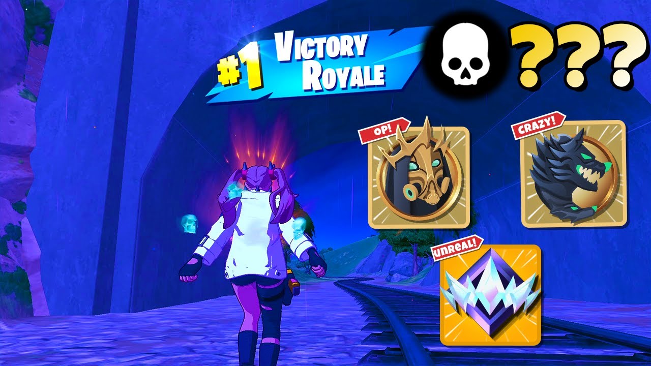 High Elimination Unreal Ranked Solo Zero Build Win Gameplay (Fortnite Chapter 5 Season 2)