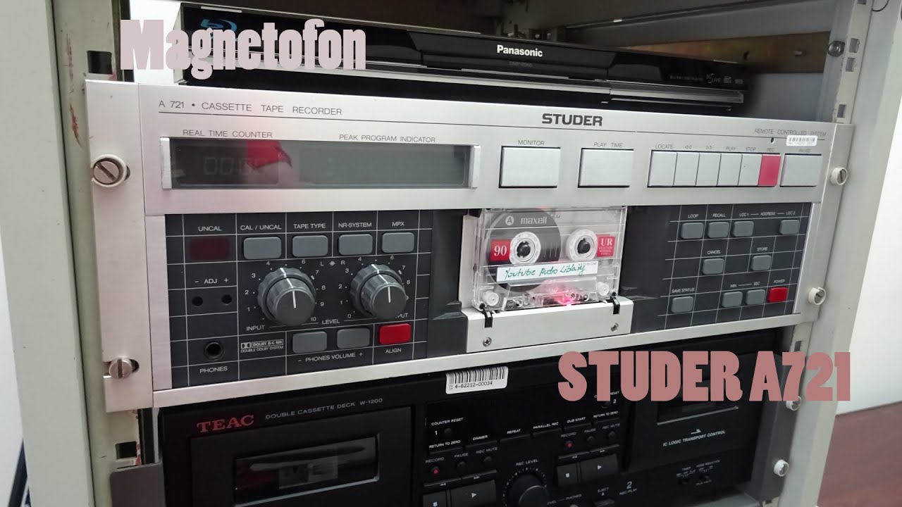 Magnetofon STUDER A721