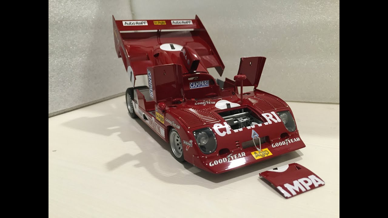 1/18 Autoart Alfa Romeo 33 TT 12 1000km Nurburgring Winner
