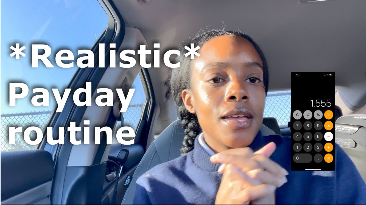*Realistic* Payday Routine| planning to spend & save| budget my paycheck with me