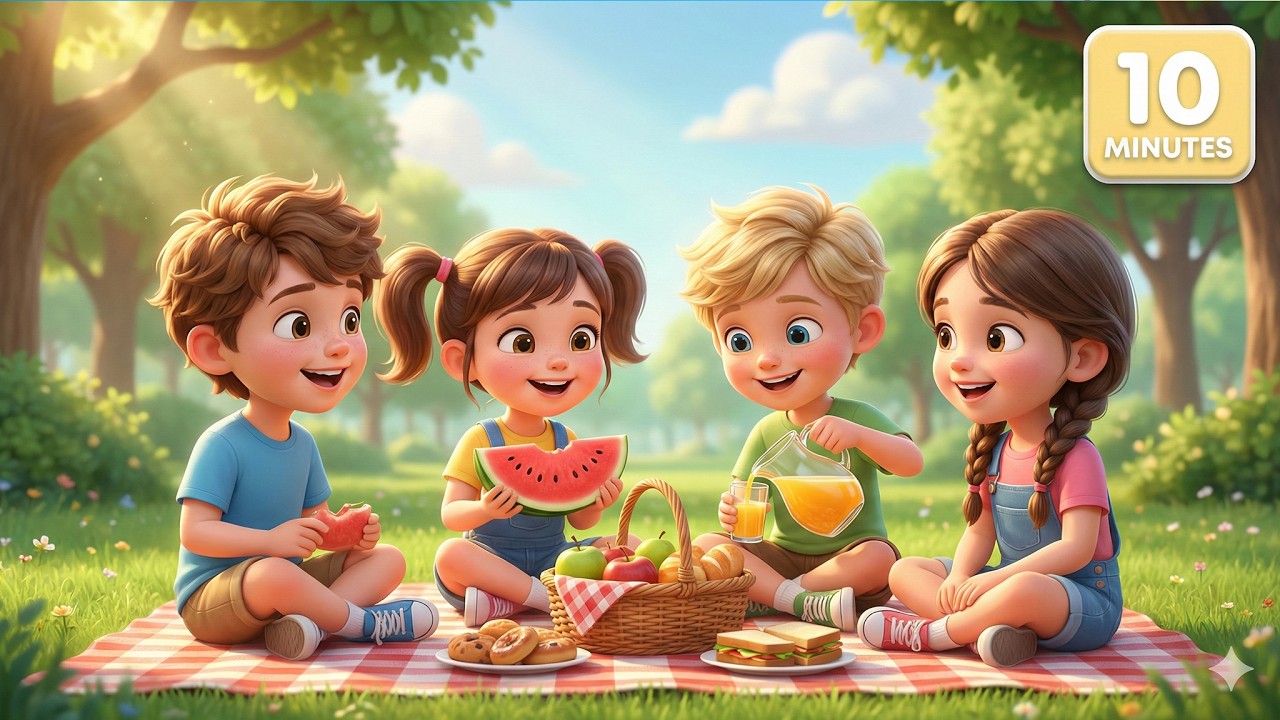 Kids Animation Video | Fun Outdoor Animation for Toddlers & Preschool | 10 Minutes #magicplayhouse
