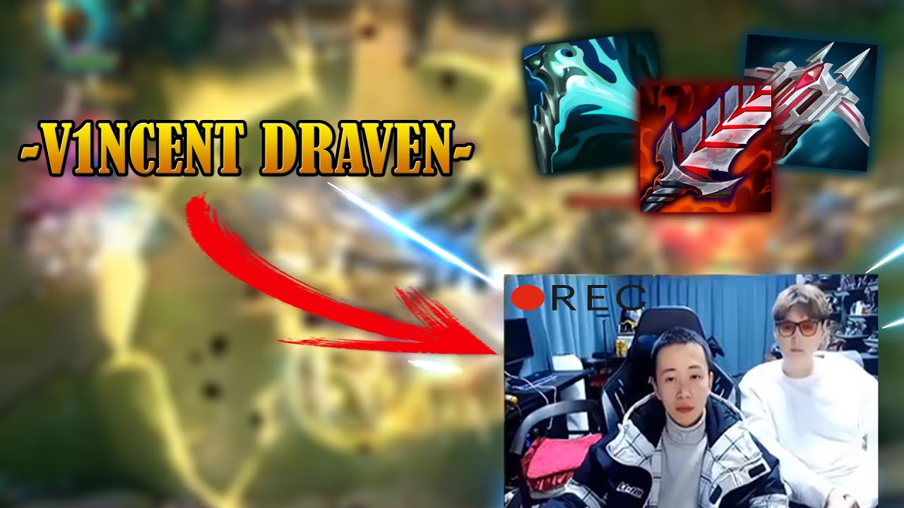 V1NCENT DRAVEN IS BACK WITH THE CAMERA AGAIN?! • [Best Moments] -Best Draven World-