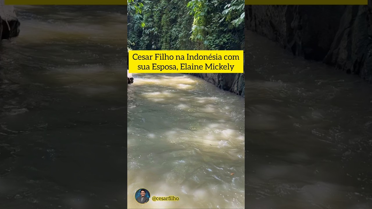 Cesar Filho e Elaine Mickely Na Indon&eacute;sia - #viagem #fronteiracuriosa