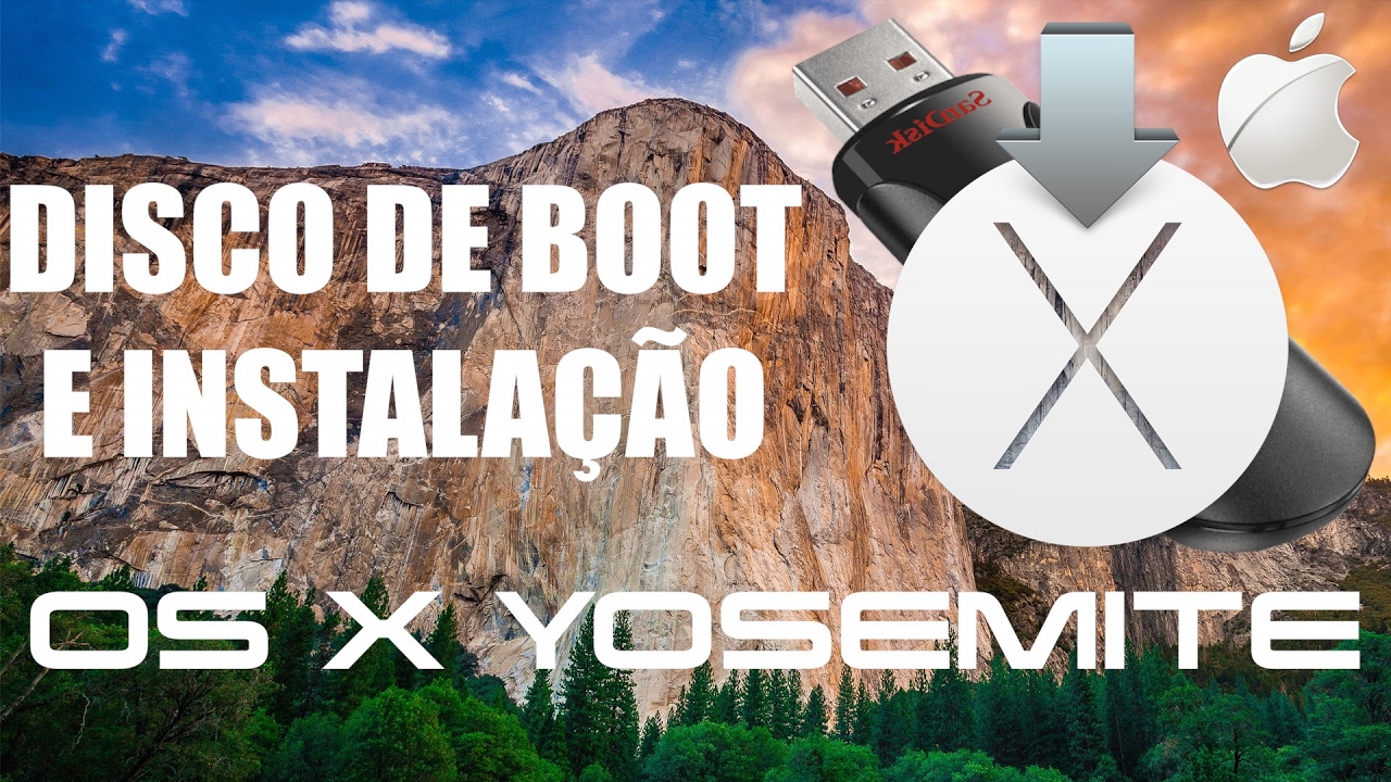 Como Fazer Disco de Boot e Instalação OS X Yosemite (USB Flash Drive/Pendrive) ✔️