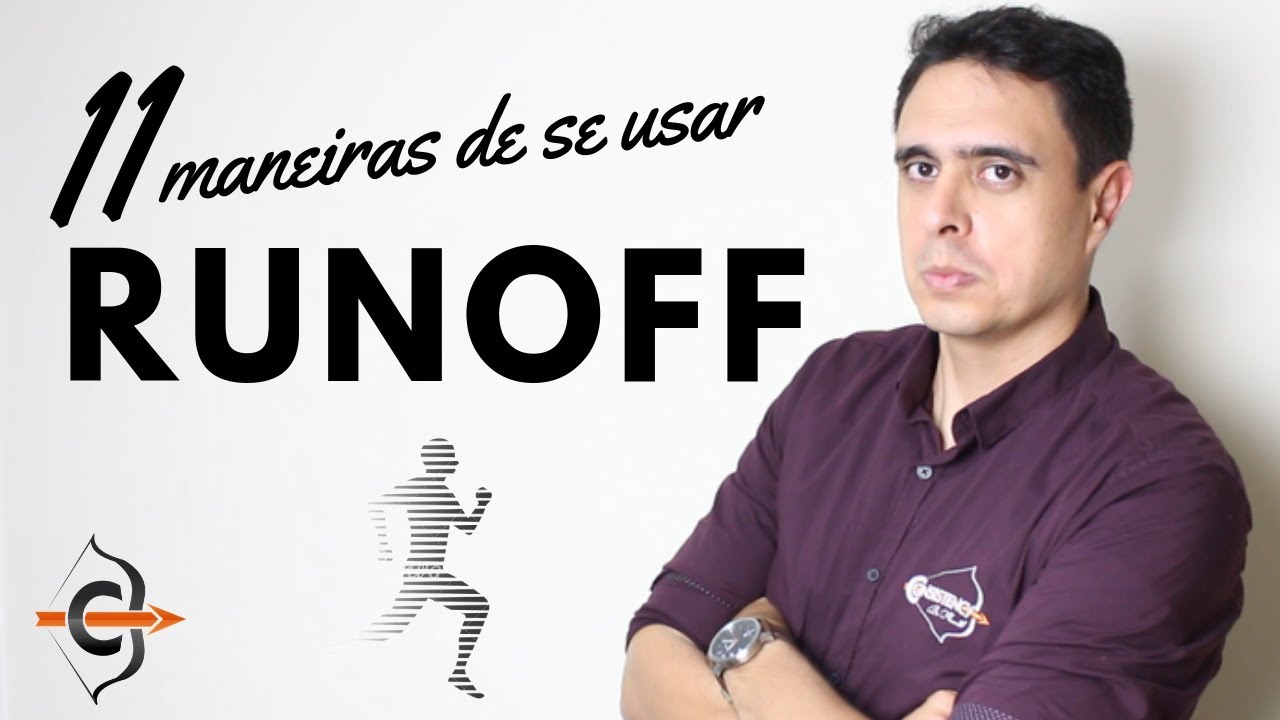 RUNOFF - 11 significados / 100% em Inglês
