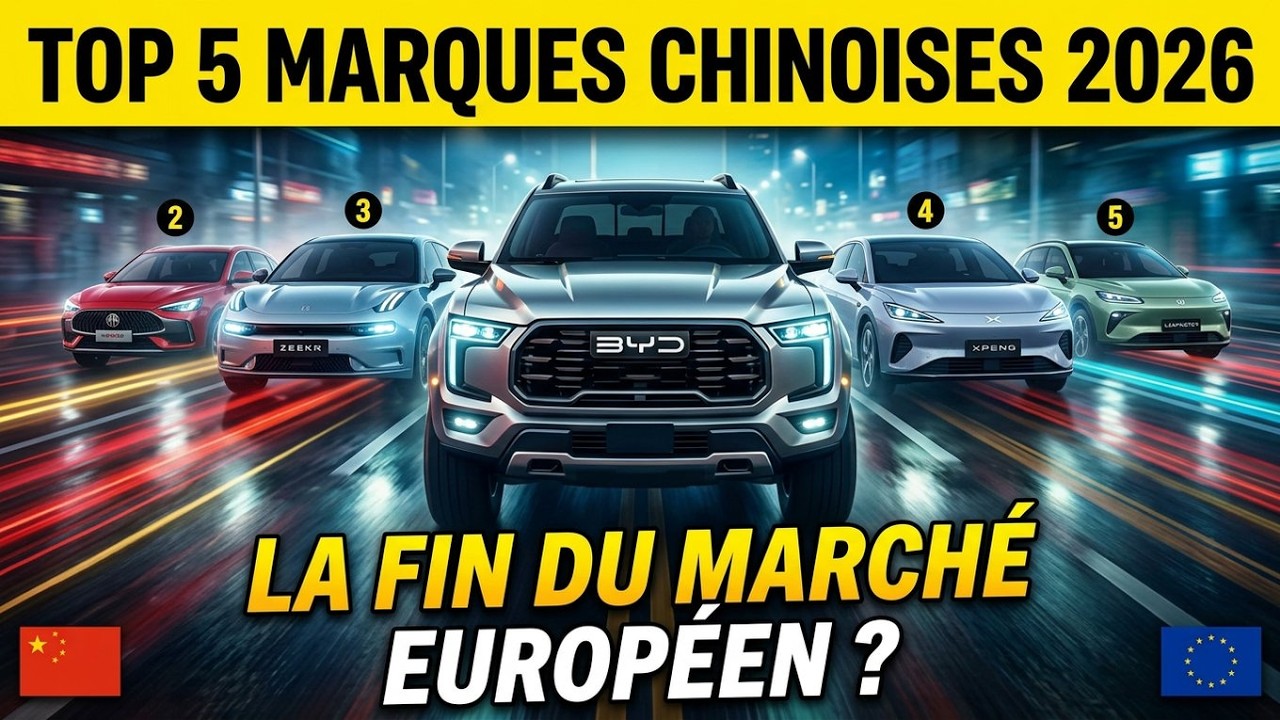 Pourquoi ces 5 voitures Chinoises ont déjà TUÉ le marché Européen (Renault, Stellantis, VW)