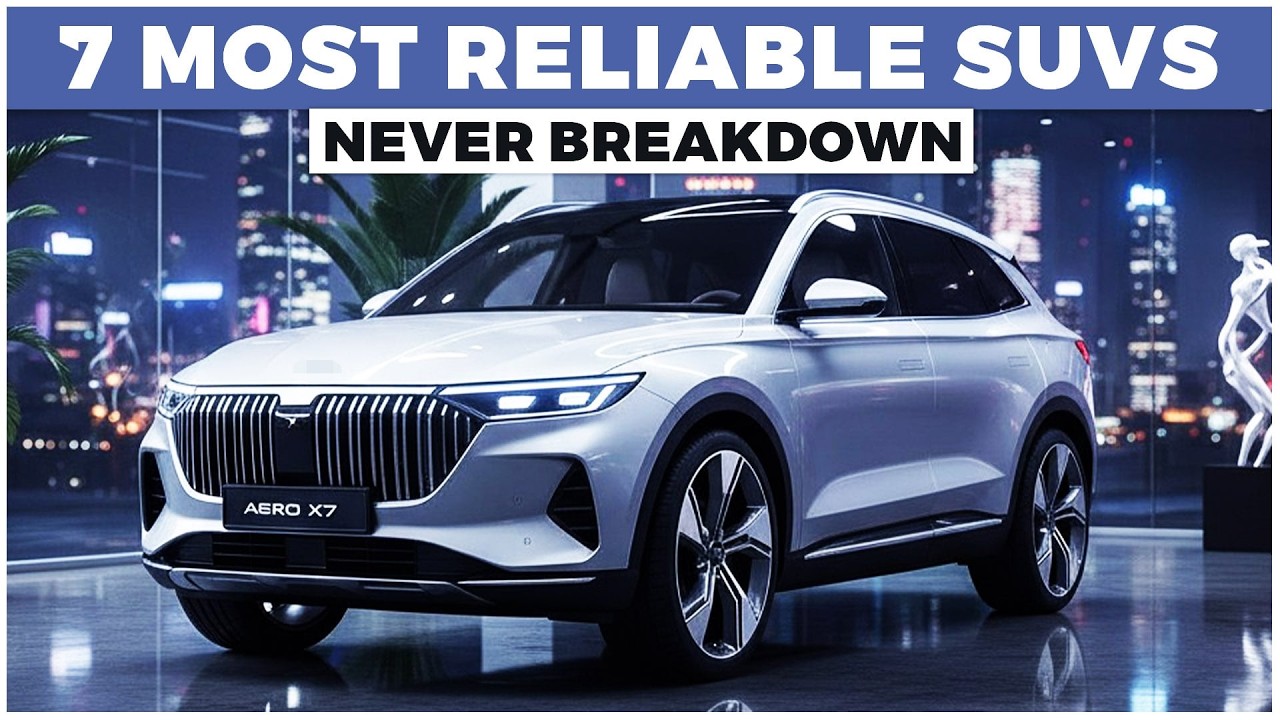 Buy These 7 SUVs & NEVER Worry About Repairs Again! (Don't Miss)