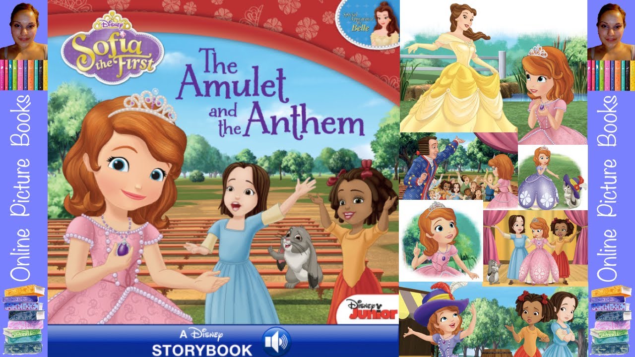 Disney Sofia The First The Amulet and the Anthem Book | Books For Kids Read Aloud