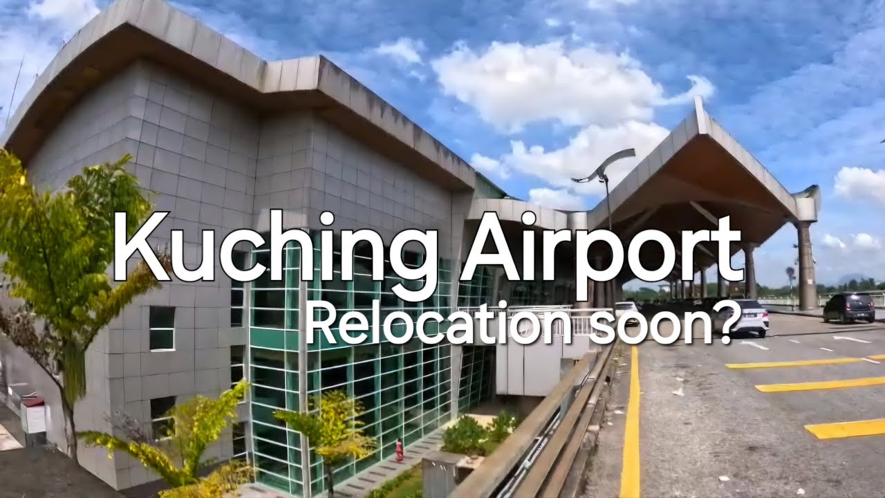 kuching International Airport FULLTOUR✈️Will be relocated🙏Airport Kuching akan dipindahkan gais