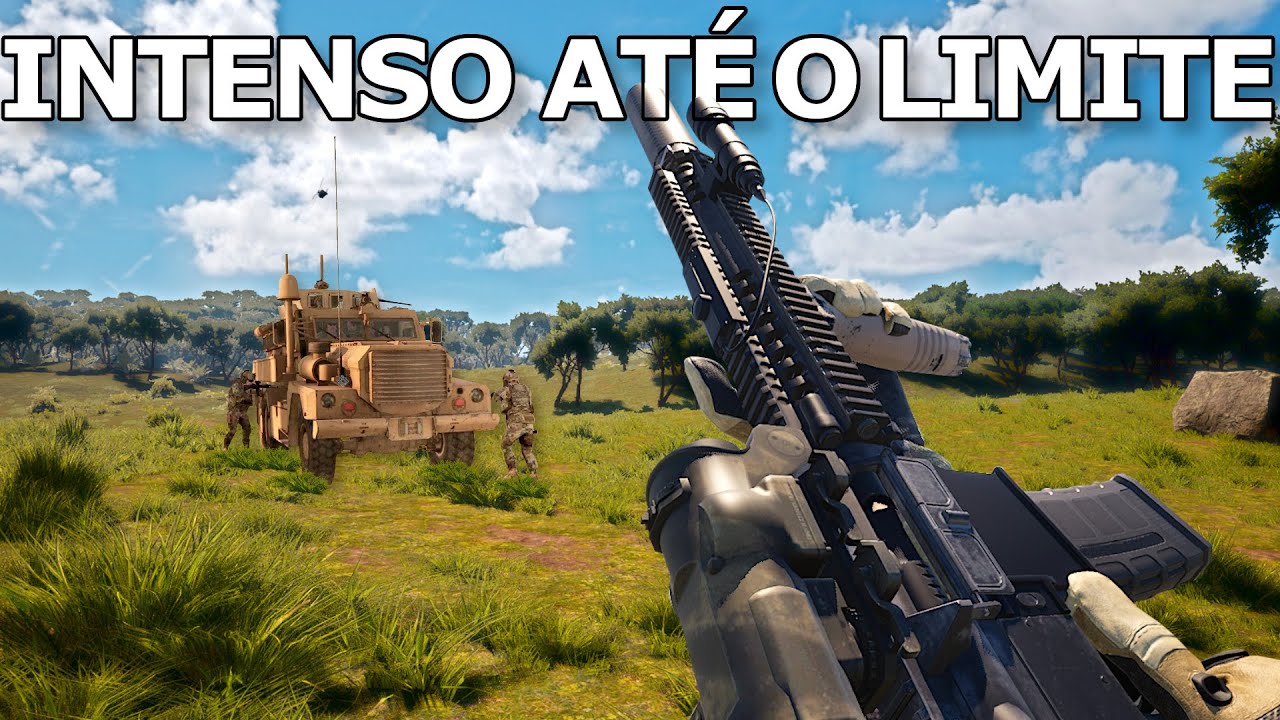 SQUAD COM MOD DE EXÉRCITOS ATUAIS É INTENSO ATÉ O LIMITE