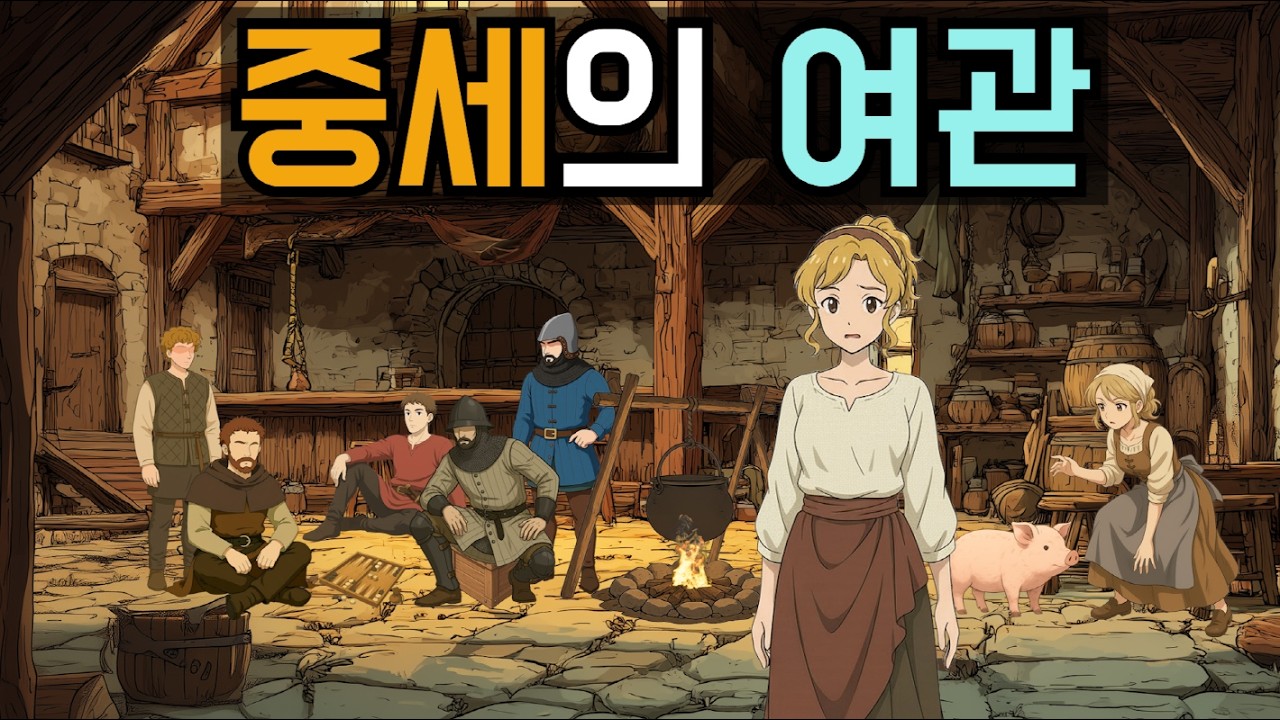 중세 여관 : RPG 게임과 달랐던 실제 여관의 현실.