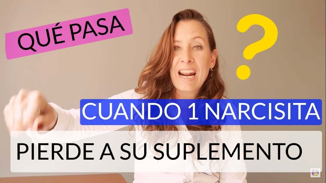 &iquest;Qu&eacute; pasa cuando un narcisista pierde su suplemento estrella? (o sea a t&iacute;) 🤬 🤯