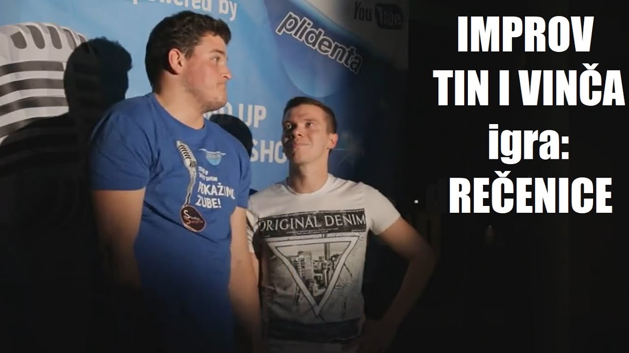 Tin Sedlar i Goran Vinčić - Improvizacija - igra Rečenice