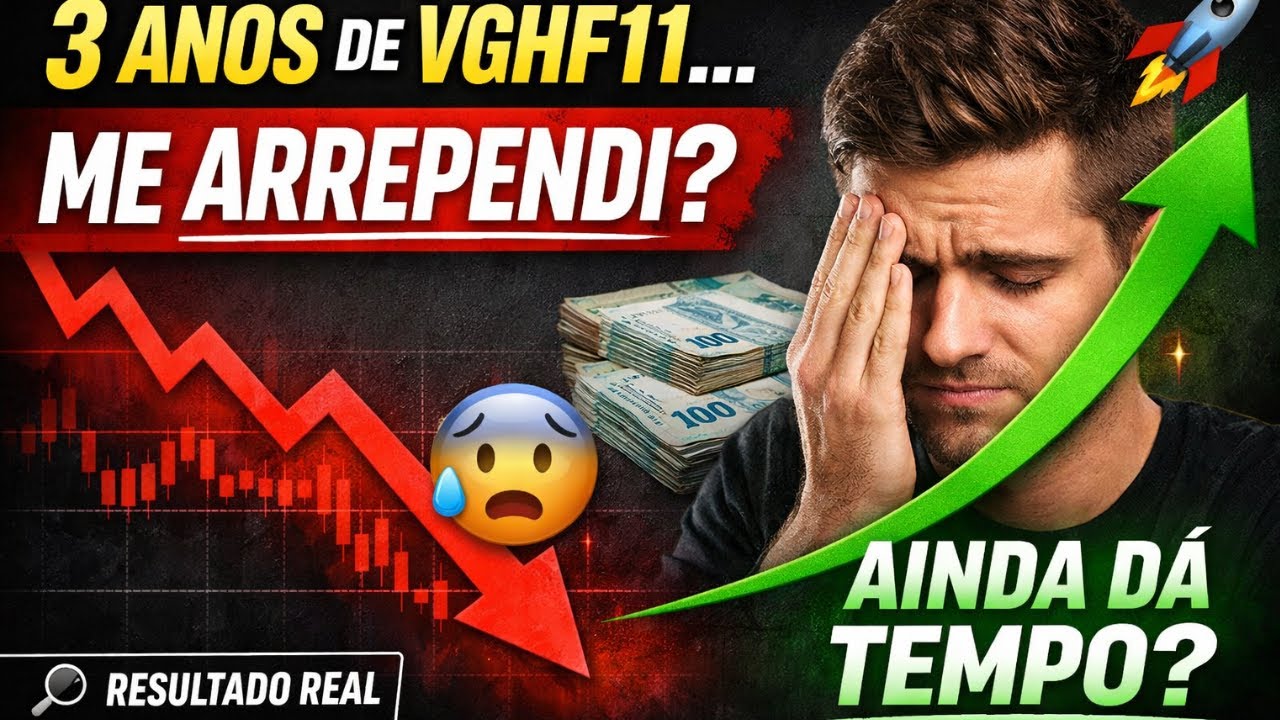 VGHF11 — 3 Anos Investindo: Resultado REAL, Me ARREPENDI?? e o que FALTA pra DECOLAR O FUNDO!!