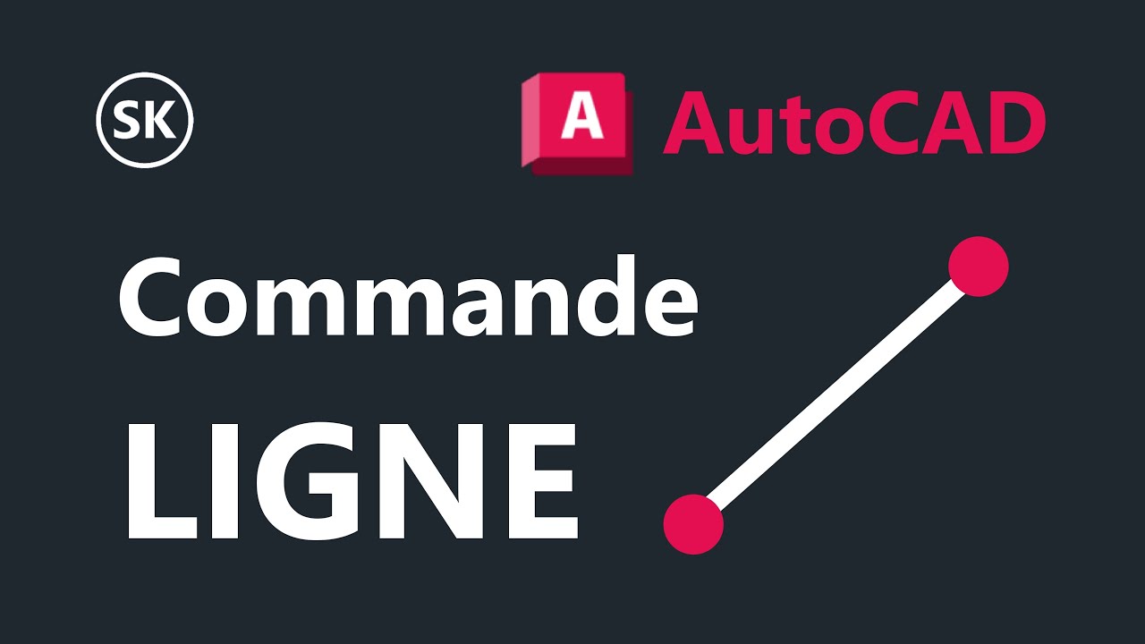 AutoCAD : Commande LIGNE (L)