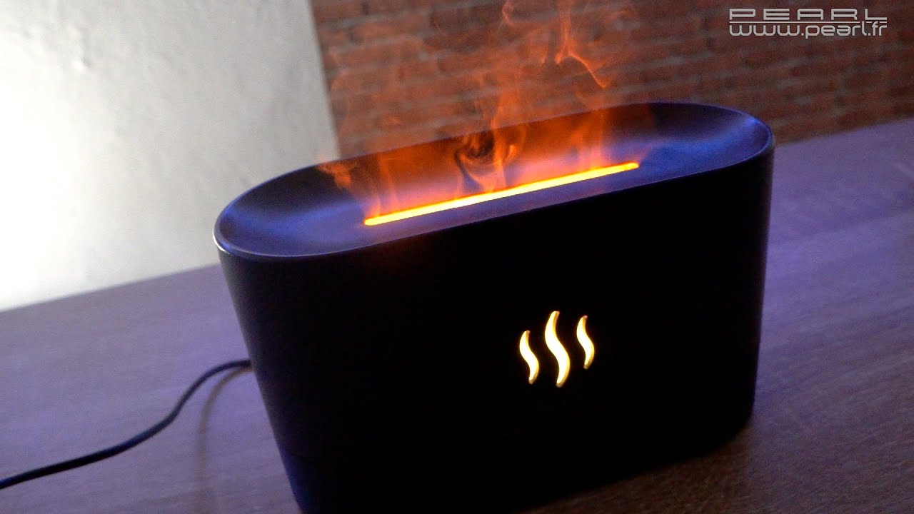 Comment se détendre avec un diffuseur de parfum effet flamme ? [PEARLTV.FR]