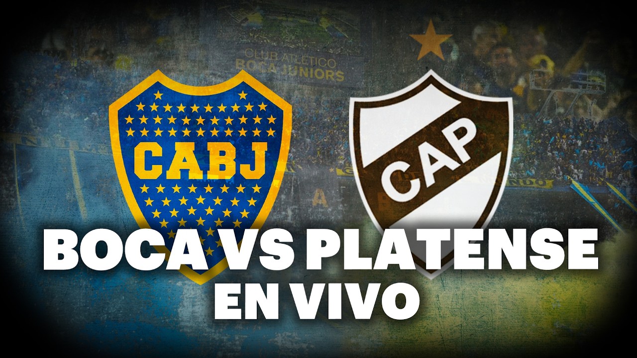 EN VIVO 🔴 BOCA vs PLATENSE | Torneo Apertura - Fecha 5 ⚽ VIVILO en STREAM TyC Sports