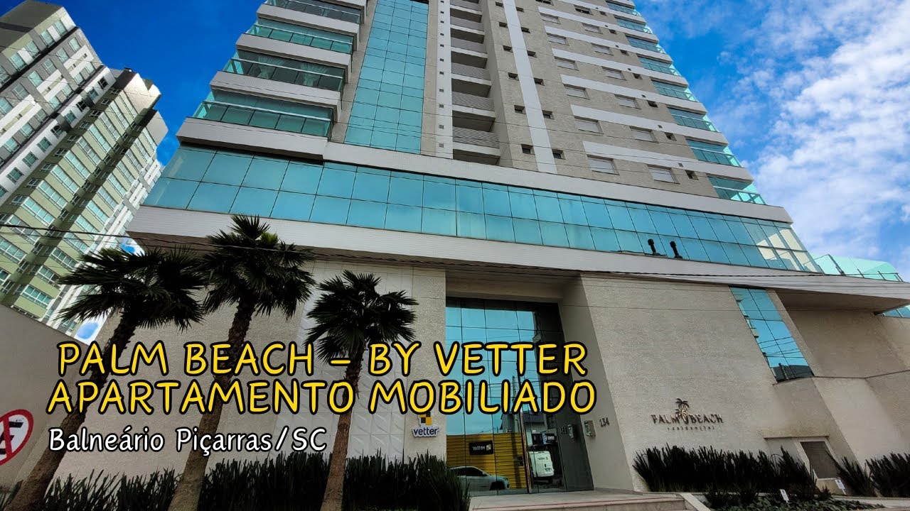 TOUR NESSE APARTAMENTO FINAMENTE MOBILIADO NO PALM BEACH - BY VETTER | BALNEÁRIO PIÇARRAS/SC