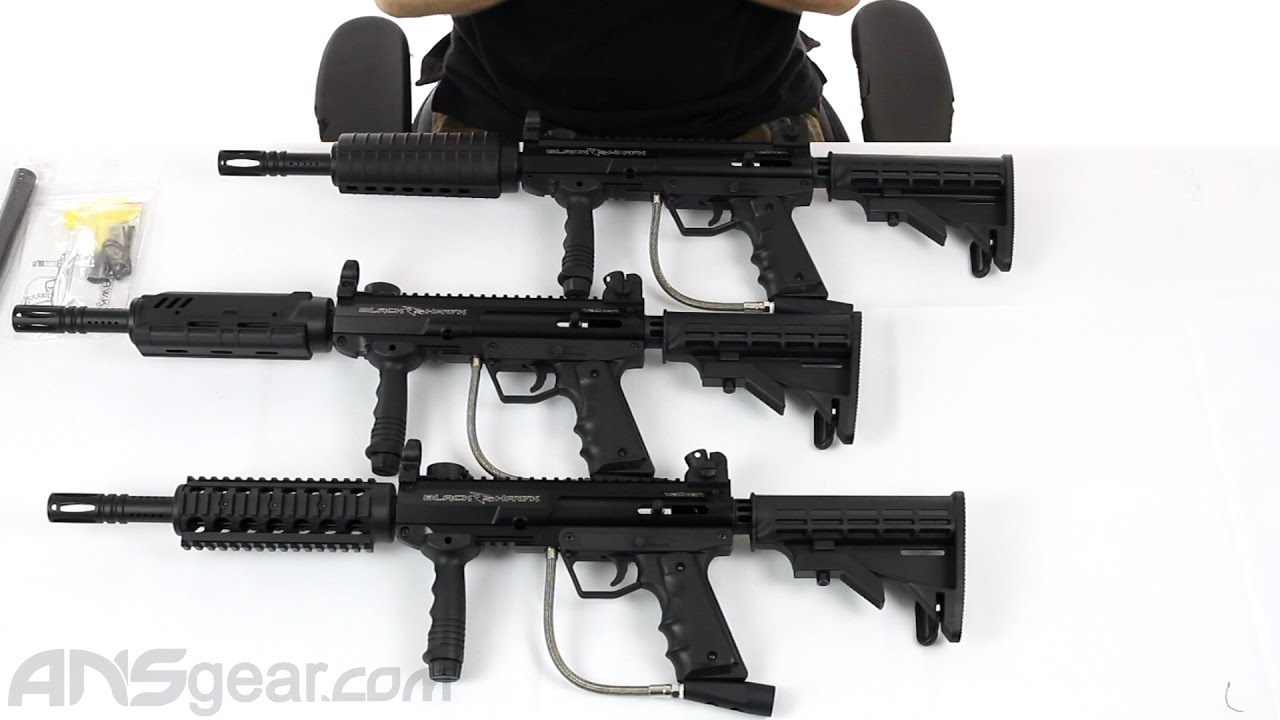 Valken V-Tac SW-1 Blackhawk Paintball Gun - Review