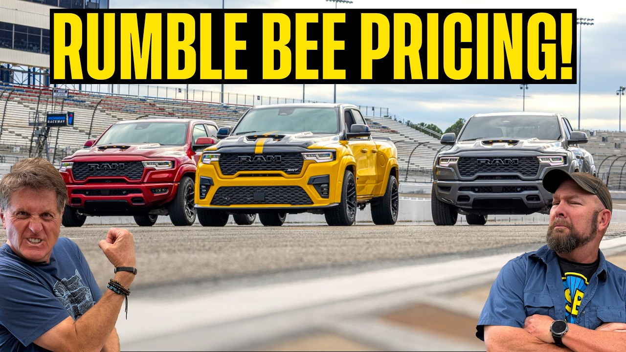 Срочные новости: сколько стоят уличные пикапы Ram Rumble Bee 2027 года с двигателем Hemi V8!